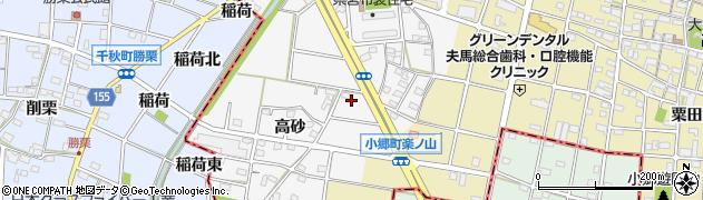 名古屋江南線周辺の地図