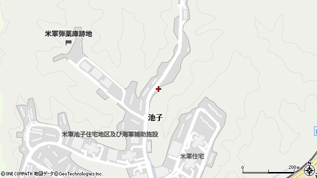 〒249-0003 神奈川県逗子市池子の地図