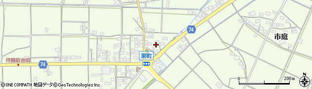 京都府綾部市栗町貝尻周辺の地図