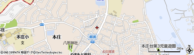 愛知県小牧市本庄2605周辺の地図