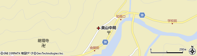 京都府南丹市美山町中上前69周辺の地図