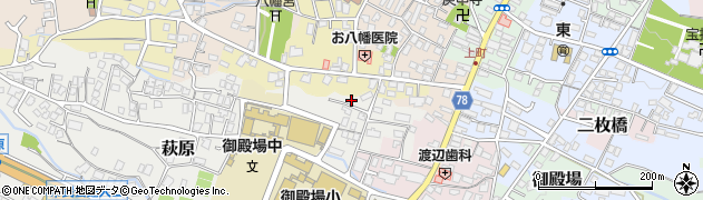 静岡県御殿場市萩原329周辺の地図