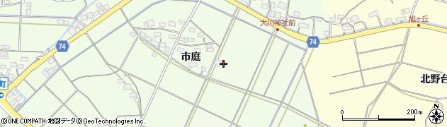 京都府綾部市栗町間島周辺の地図