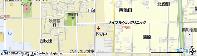 愛知県一宮市三条（下り戸）周辺の地図
