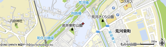京都府福知山市上荒河周辺の地図
