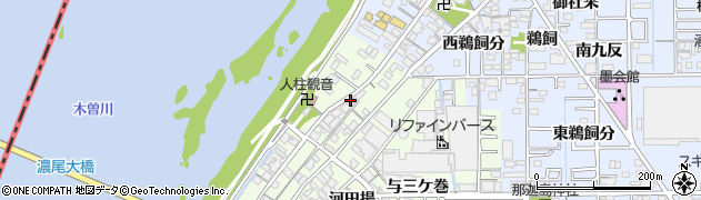 愛知県一宮市起本陣山番外周辺の地図