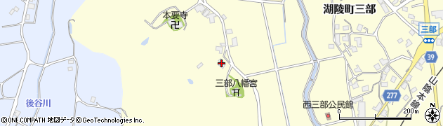 島根県出雲市湖陵町三部1137周辺の地図
