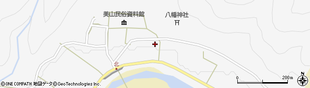 京都府南丹市美山町北（丁田）周辺の地図