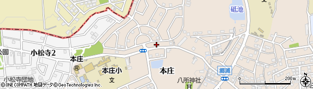 愛知県小牧市本庄3239周辺の地図