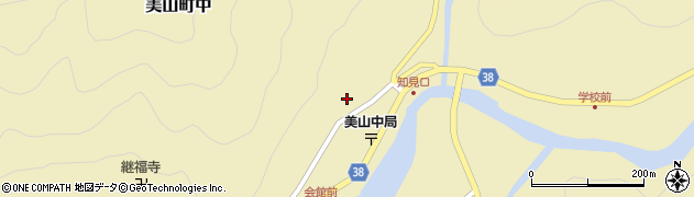 京都府南丹市美山町中上前50周辺の地図