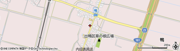 滋賀県高島市鴨1355周辺の地図