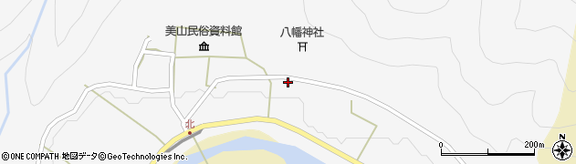 京都府南丹市美山町北（高倉）周辺の地図