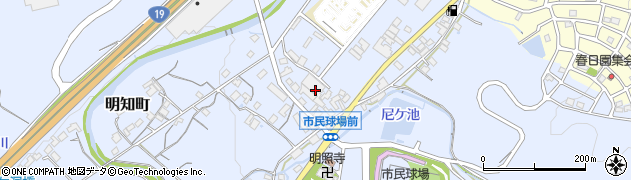 伸英紙器工業所周辺の地図