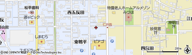 愛知県一宮市小信中島東鵯平66周辺の地図