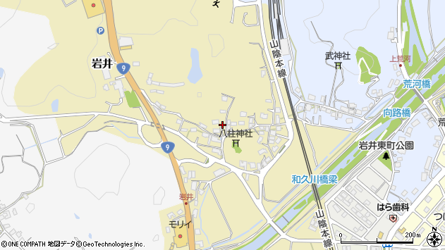 〒620-0922 京都府福知山市岩井の地図