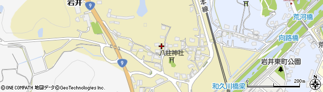 京都府福知山市岩井周辺の地図