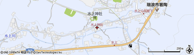 水上神社周辺の地図