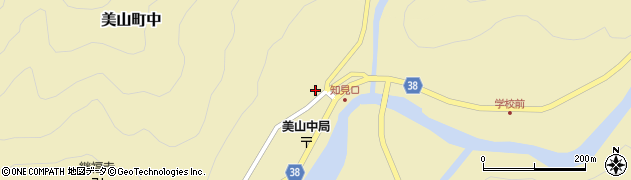 京都府南丹市美山町中上前37周辺の地図