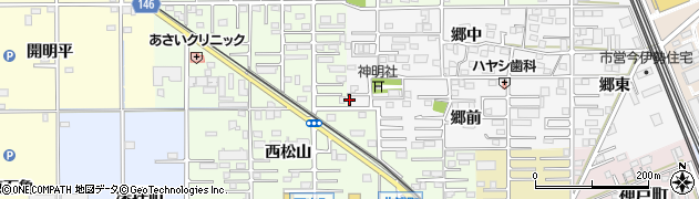愛知県一宮市今伊勢町新神戸郷中1周辺の地図
