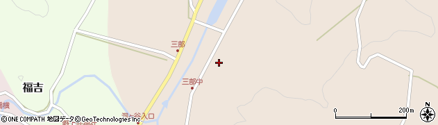 鳥取県西伯郡伯耆町三部553周辺の地図