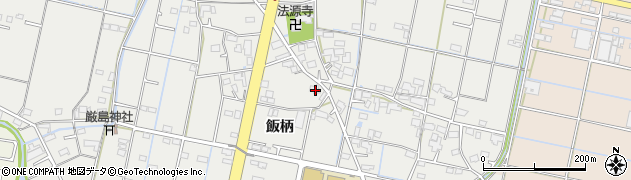岐阜県羽島市竹鼻町飯柄345周辺の地図