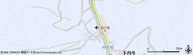 滋賀県米原市下丹生707周辺の地図