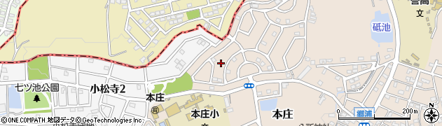 愛知県小牧市本庄3197周辺の地図