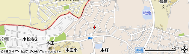 愛知県小牧市本庄3220周辺の地図
