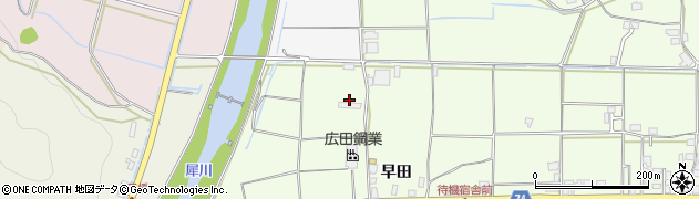 京都府綾部市栗町（九門）周辺の地図
