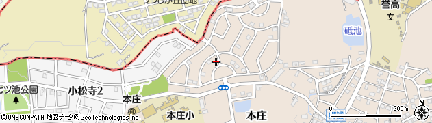 愛知県小牧市本庄3211周辺の地図