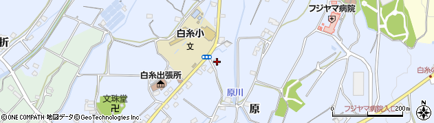 静岡県富士宮市原1282周辺の地図