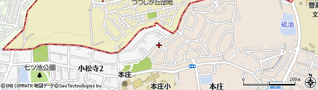 愛知県小牧市本庄3171周辺の地図