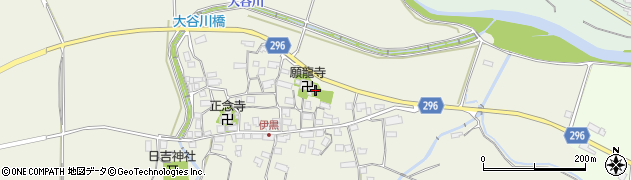 願龍寺周辺の地図