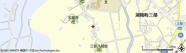島根県出雲市湖陵町三部1163周辺の地図