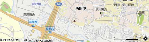 静岡県御殿場市西田中92周辺の地図