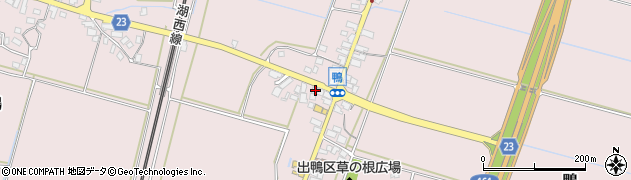 滋賀県高島市鴨1335周辺の地図