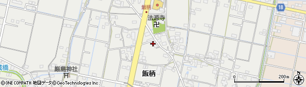 岐阜県羽島市竹鼻町飯柄340周辺の地図