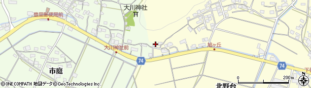 京都府綾部市位田町岼43周辺の地図