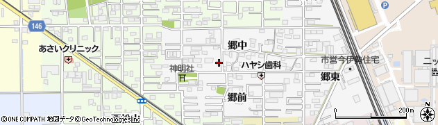 愛知県一宮市今伊勢町新神戸郷中260周辺の地図