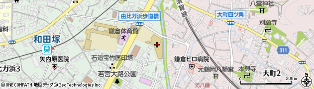 鎌倉女学院高等学校周辺の地図