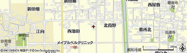 愛知県一宮市開明西池田41周辺の地図
