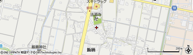 岐阜県羽島市竹鼻町飯柄248周辺の地図