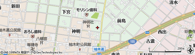 愛知県一宮市西大海道郷前66周辺の地図