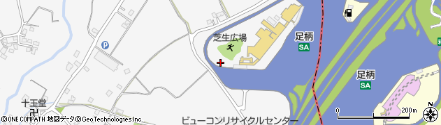 静岡県御殿場市深沢周辺の地図