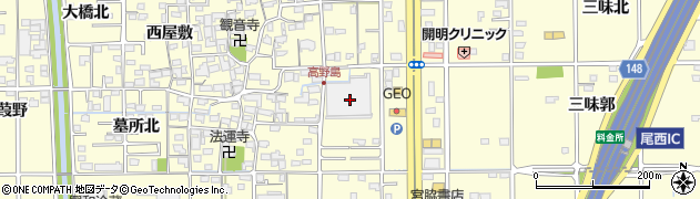 １００円ショップセリアヤマナカ開明店周辺の地図