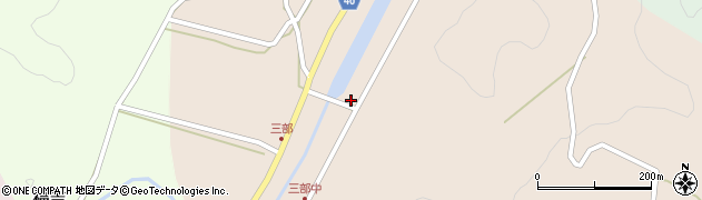 鳥取県西伯郡伯耆町三部675周辺の地図