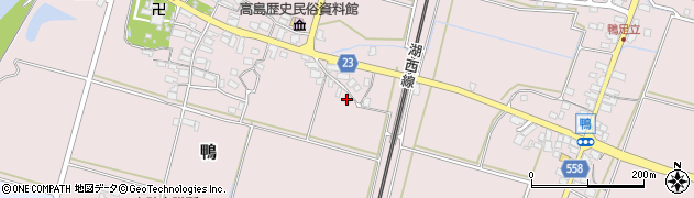 滋賀県高島市鴨1234周辺の地図