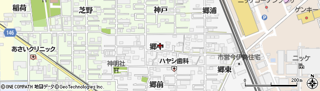 愛知県一宮市今伊勢町新神戸郷中297周辺の地図