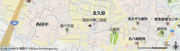 静岡県御殿場市北久原519周辺の地図