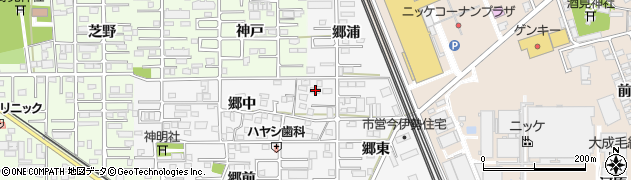 愛知県一宮市今伊勢町新神戸郷中314周辺の地図